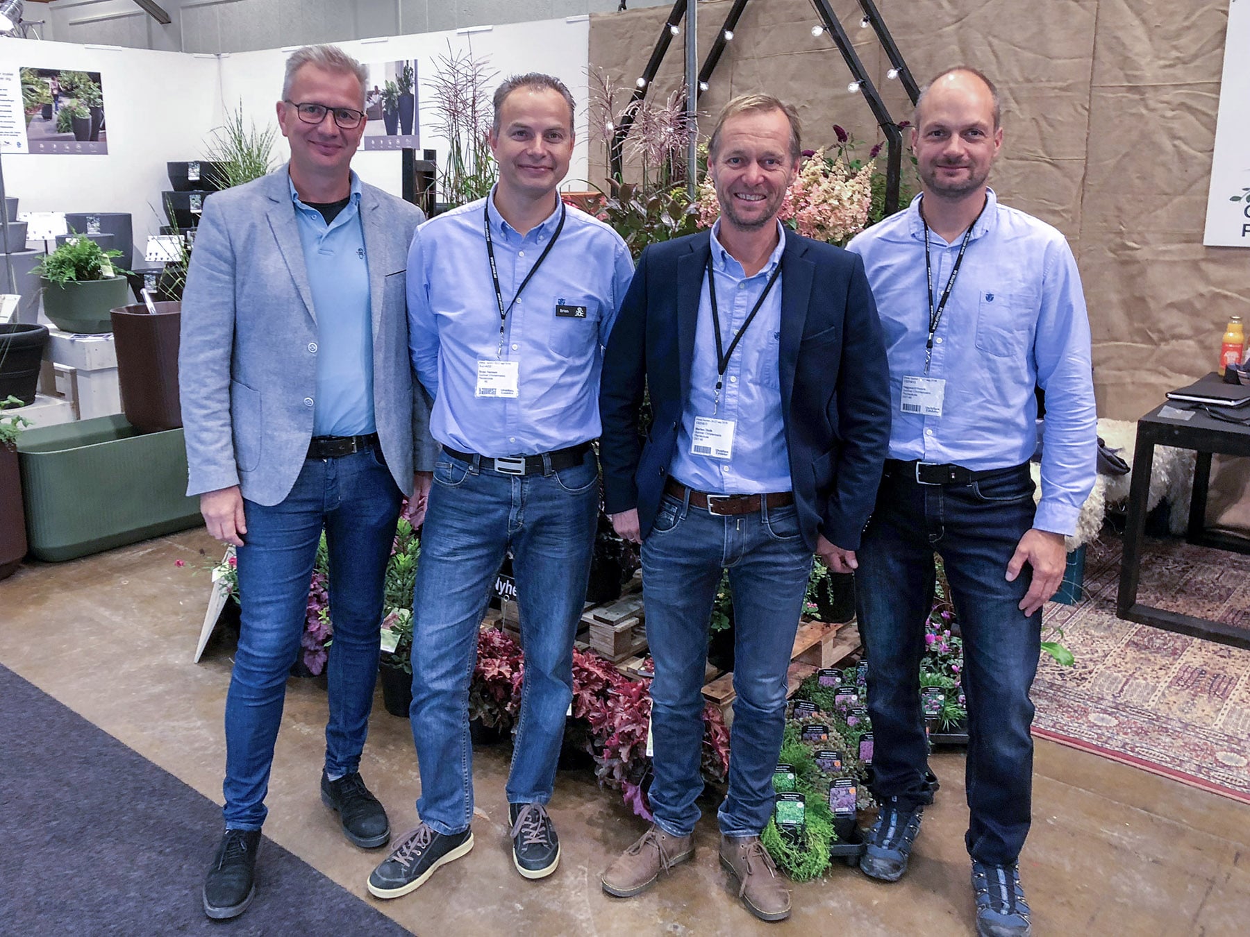 Henrik Christensen, Brian Hansen, Morten Sloth, Henrik Højgaard.